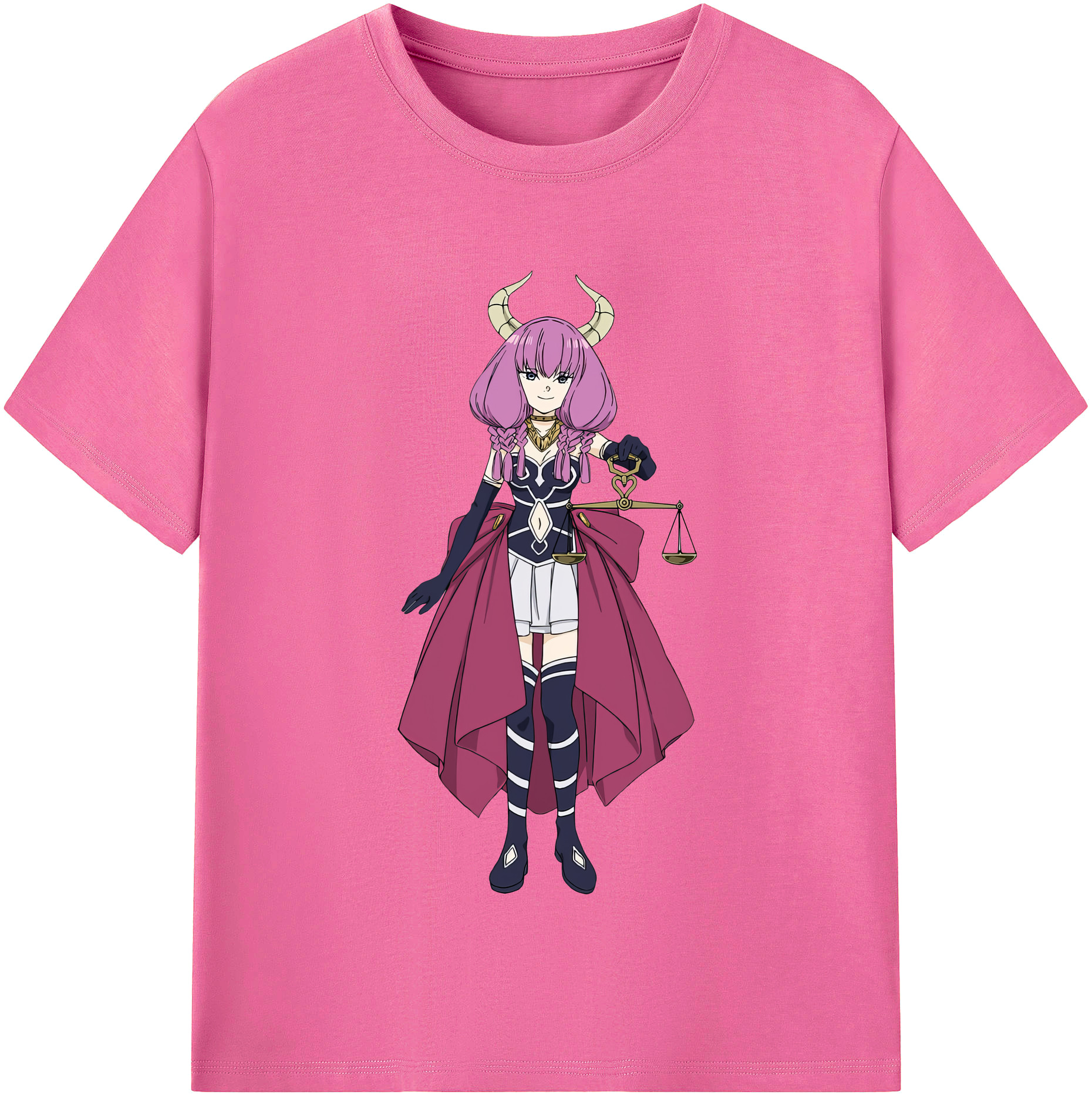 （画像用） 葬送のフリーレン Frieren レディースカジュアルプリントTシャツ（綿100％）